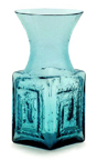 FT058 [1968] Greek Key vase 14cm [Graham Cooley Collection]